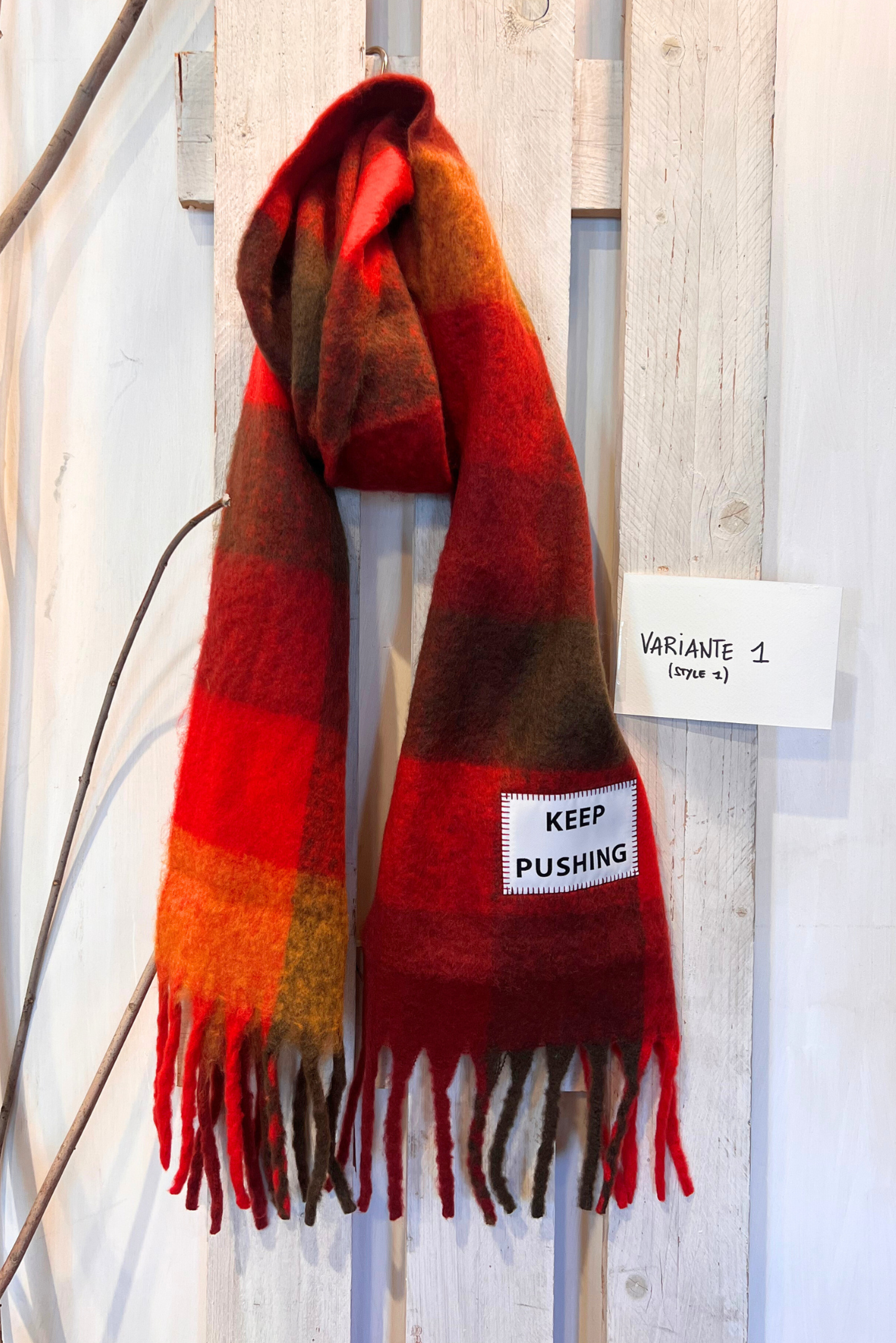 Sciarpa 100% riciclata