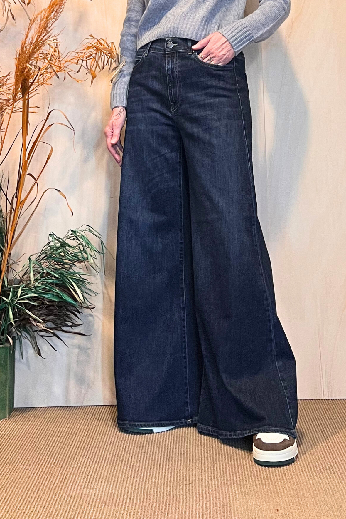 Jeans wide leg