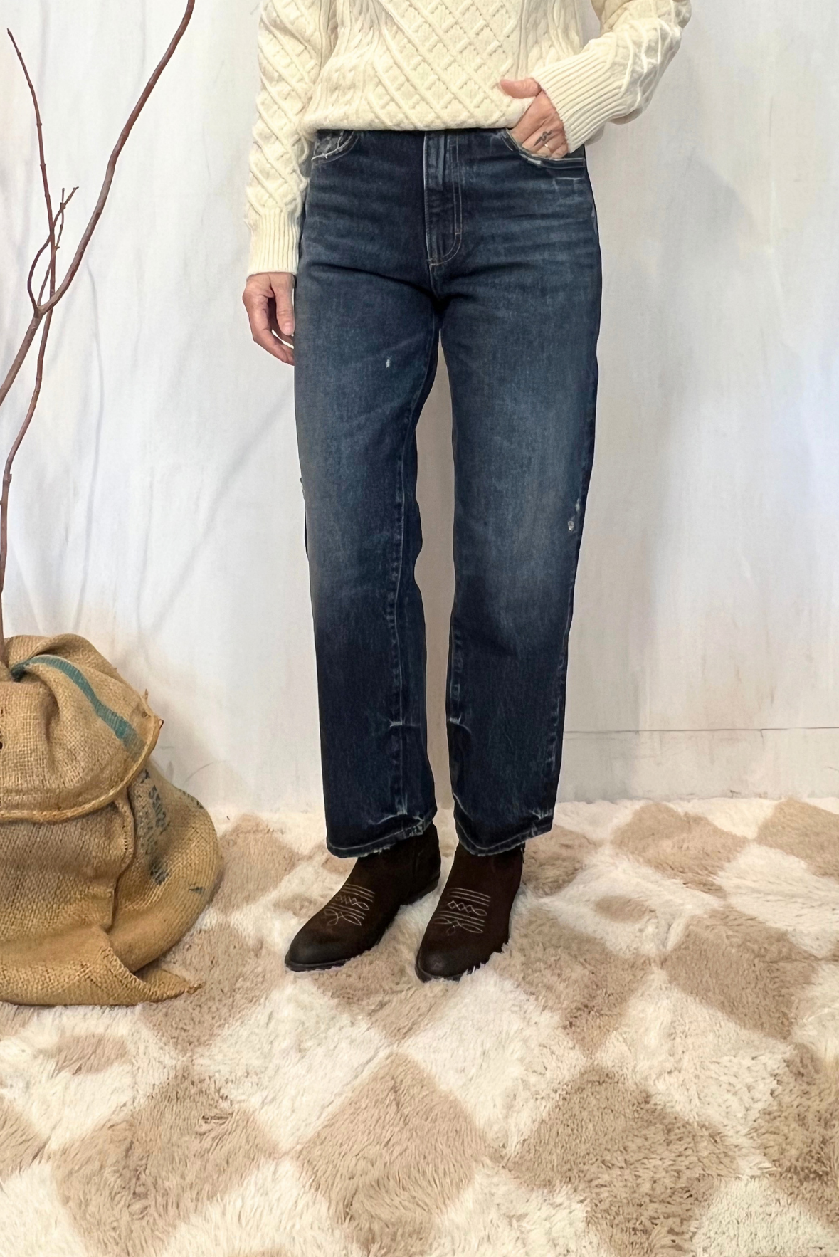 Jeans Jill a sigaretta