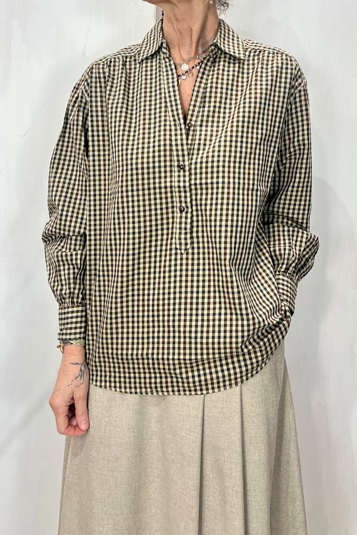 Blusa maniche a palloncino