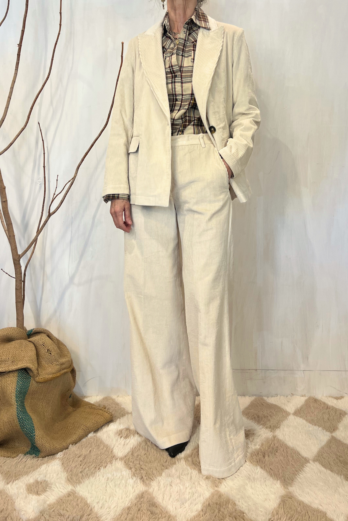Pantalone in velluto a coste