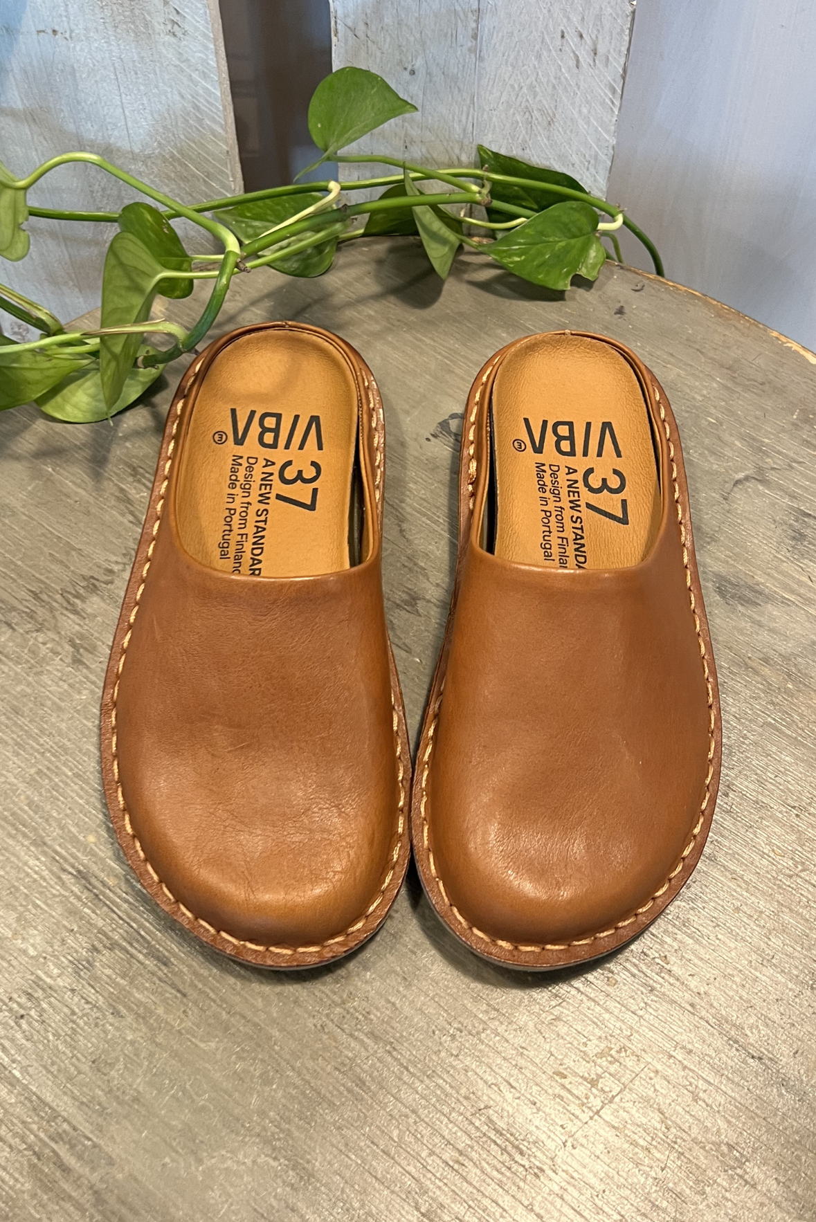 Ciabattina in pelle