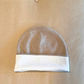 Berretta bicolore in cashmere