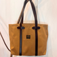 Maxi tote dettagli pelle