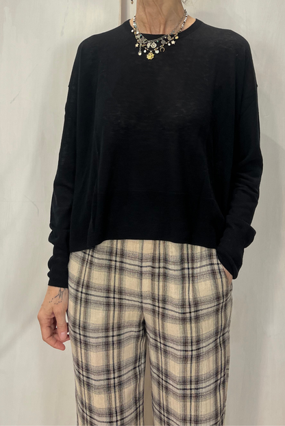 Maglia a girocollo in lana