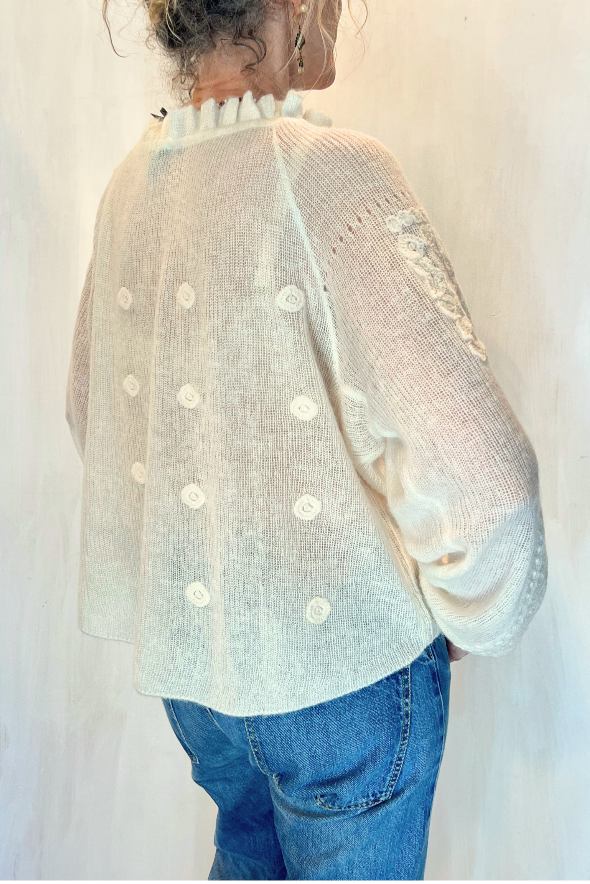 Maglia maniche a palloncino
