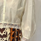 Camicia romantica con pizzo