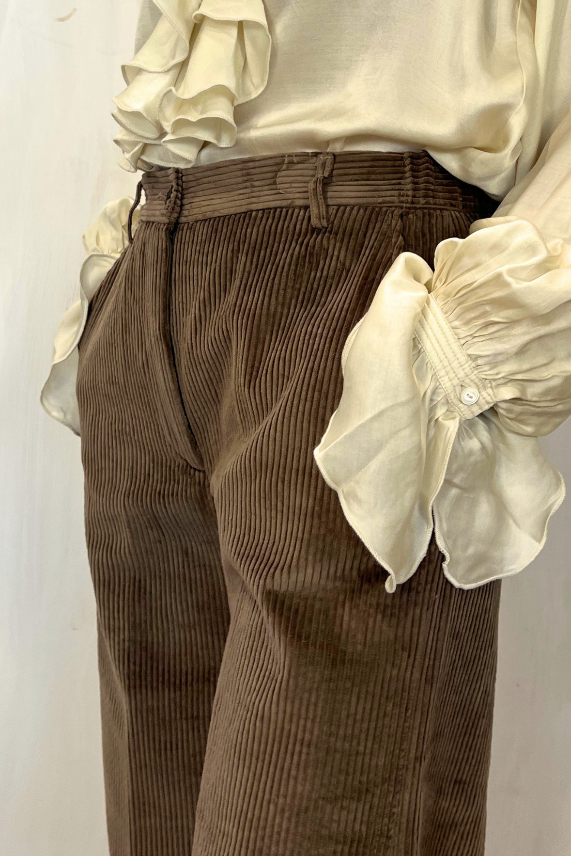 Pantalone in velluto a coste