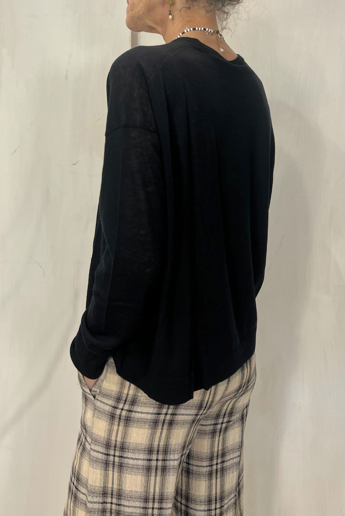 Maglia a girocollo in lana