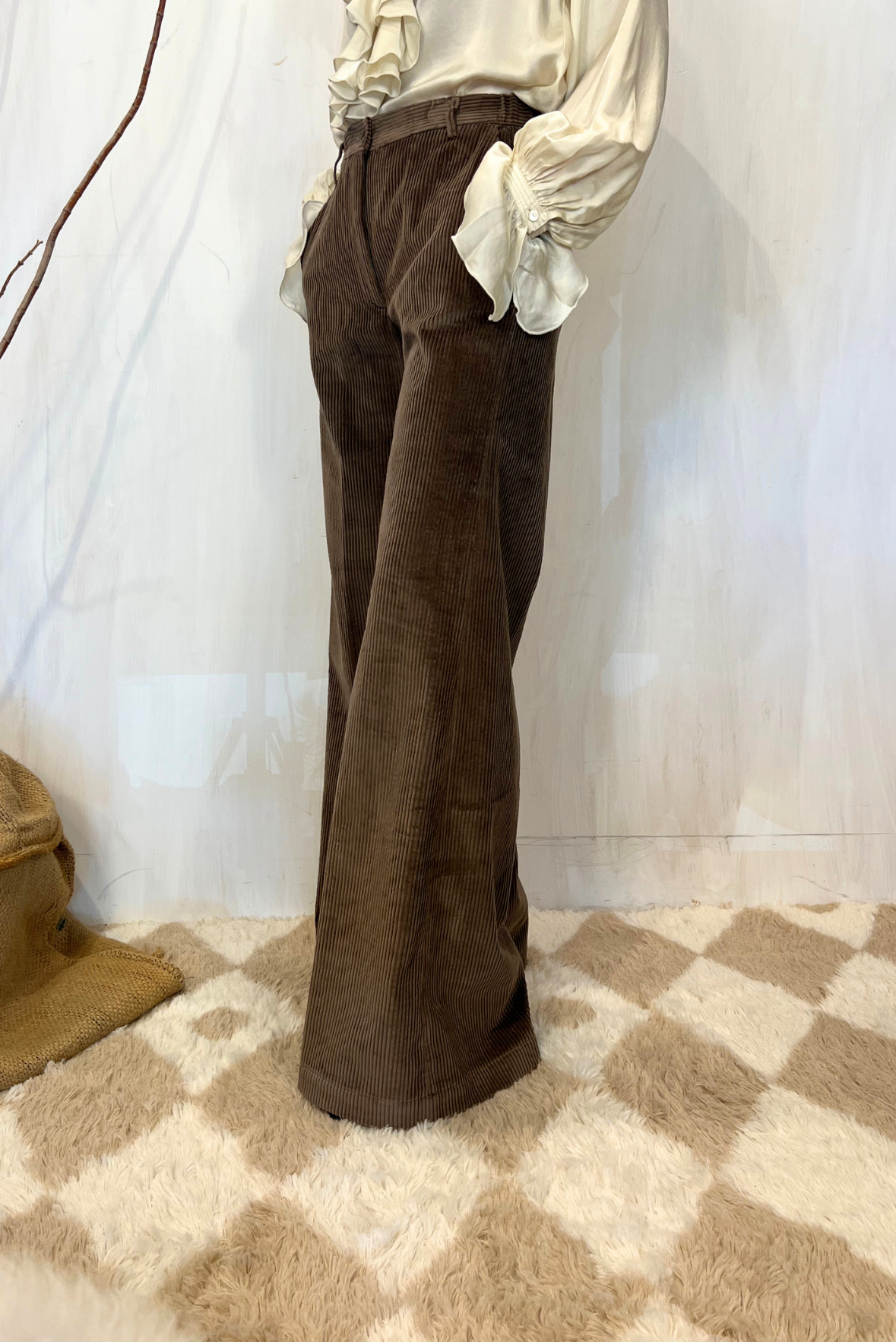 Pantalone in velluto a coste
