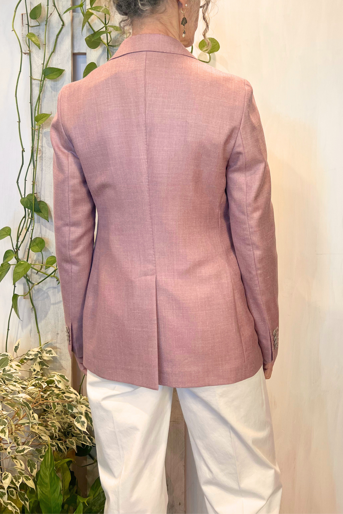 Blazer J-Parigi lino e seta