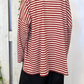 T-shirt over a righe