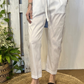 Pantalone jogging popeline
