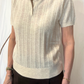 Polo in maglia operata