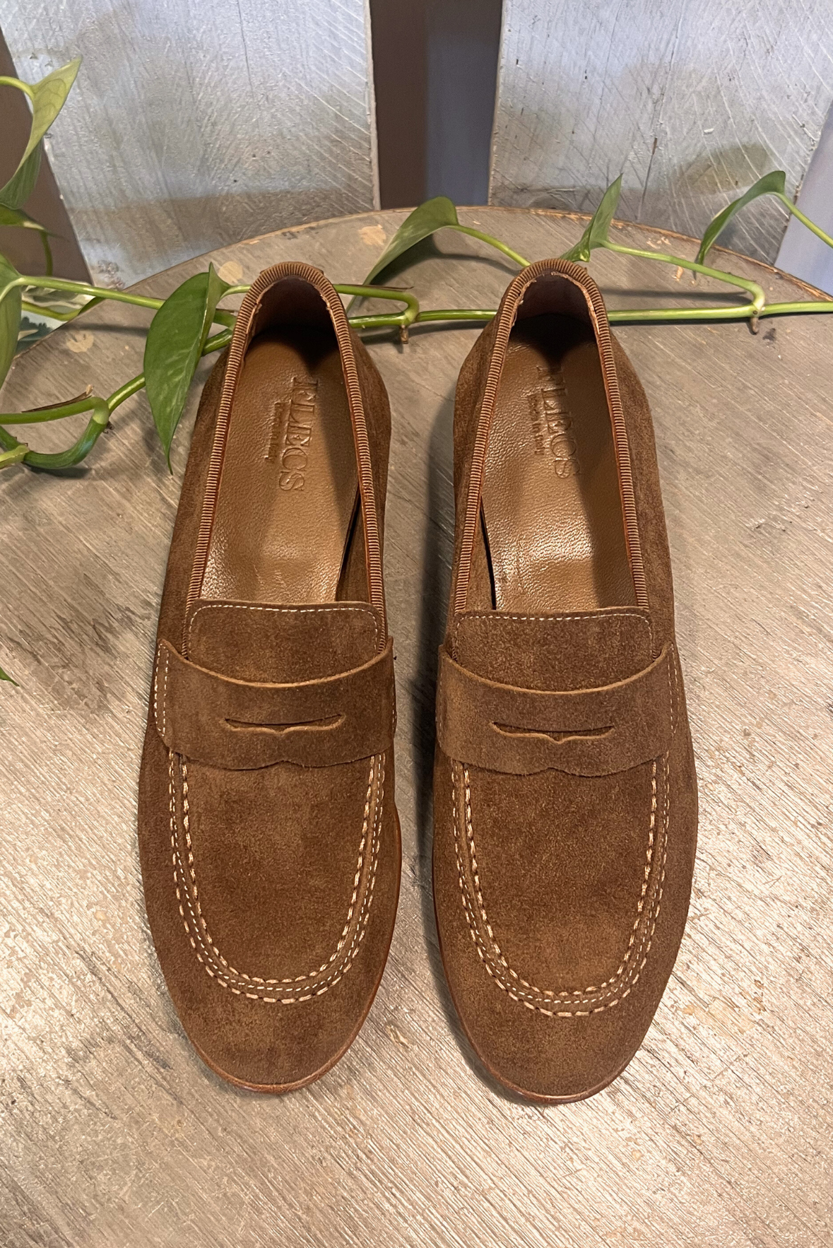 Mocassino scamosciato