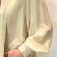 Camicia in seta con fiocco