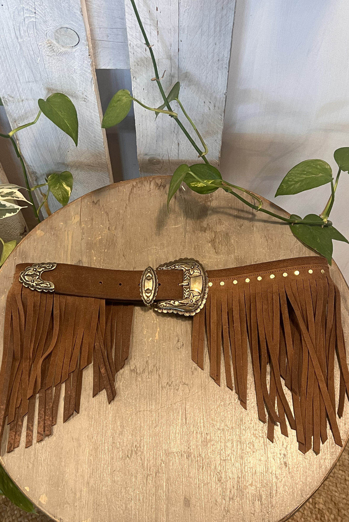 Cintura con frange