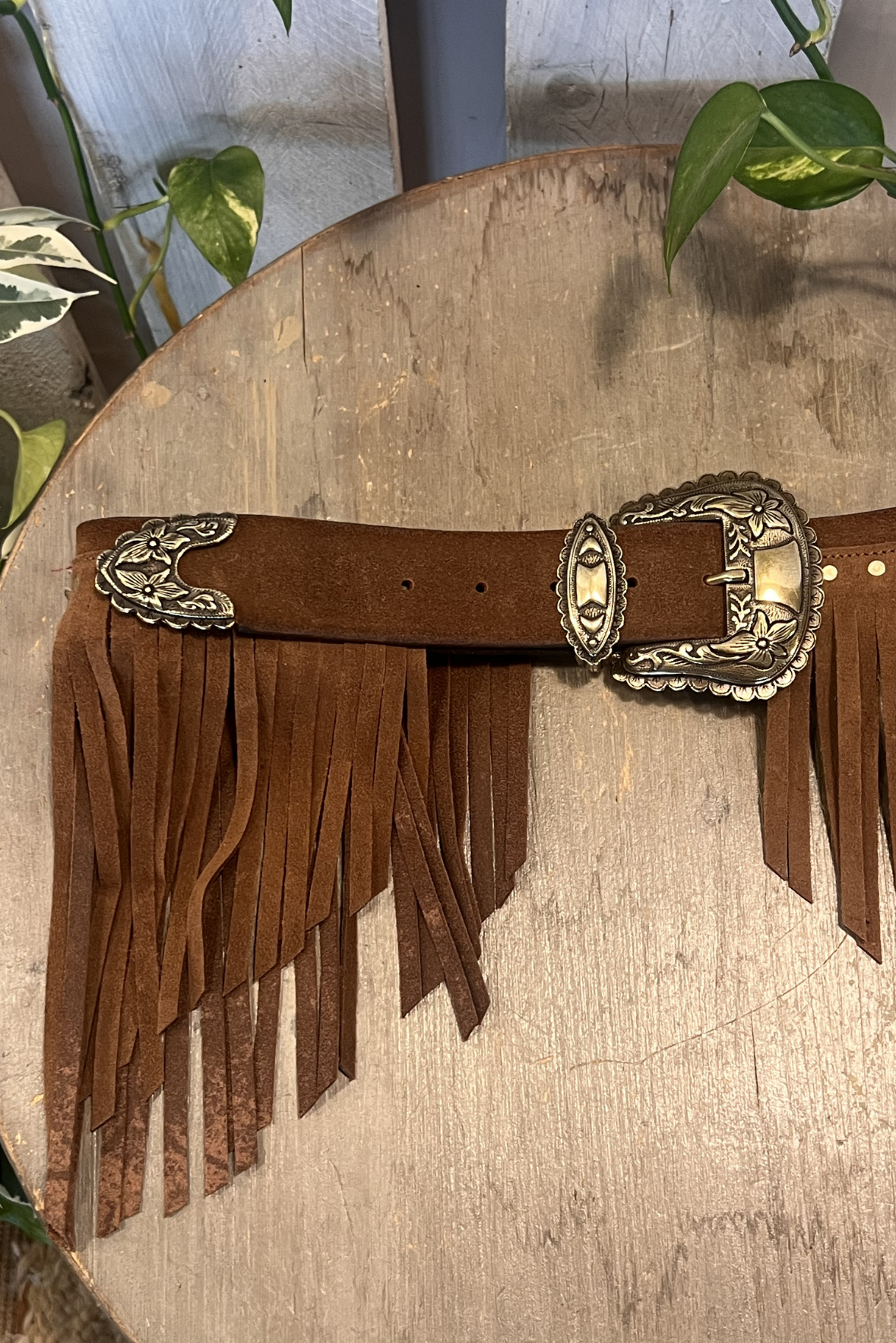 Cintura con frange
