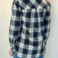 Camicia scozzese con micro ruches