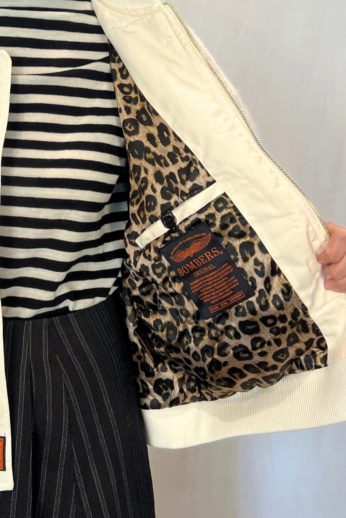 Bomber modello cappa in eco fur