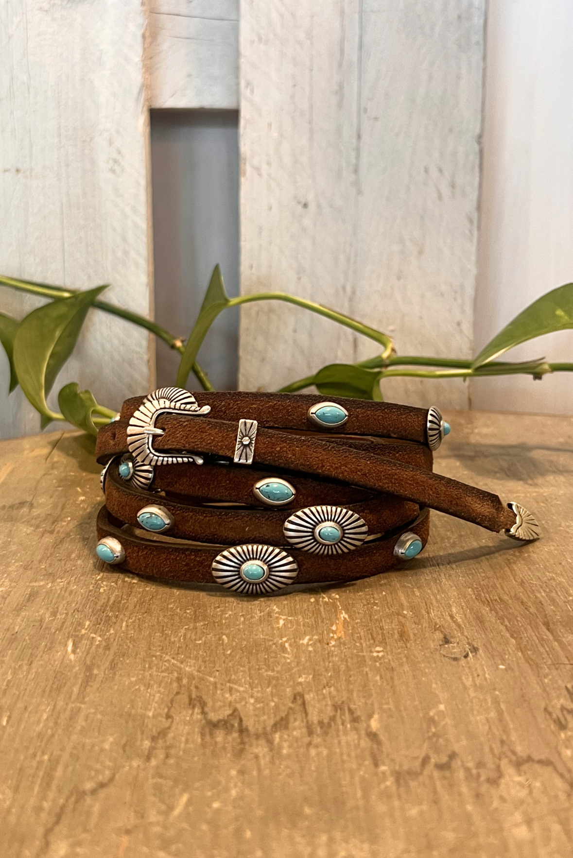 Cintura doppia con borchiette