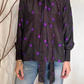 Camicia in seta con fiocco