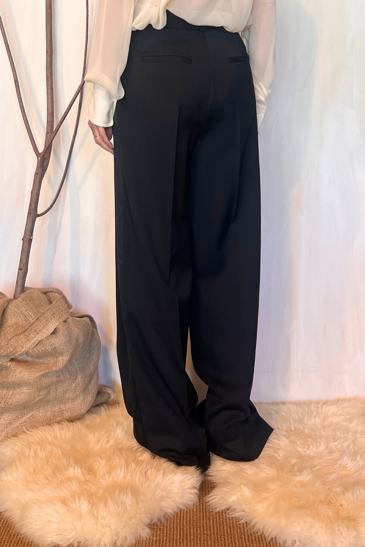 Pantalone smoking a palazzo