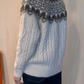 Maglia nordica in mohair