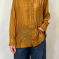 Camicia in seta con ricami