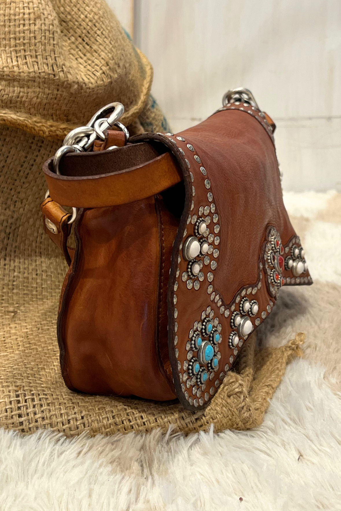 Borsa Adele con borchie
