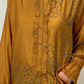 Camicia in seta con ricami