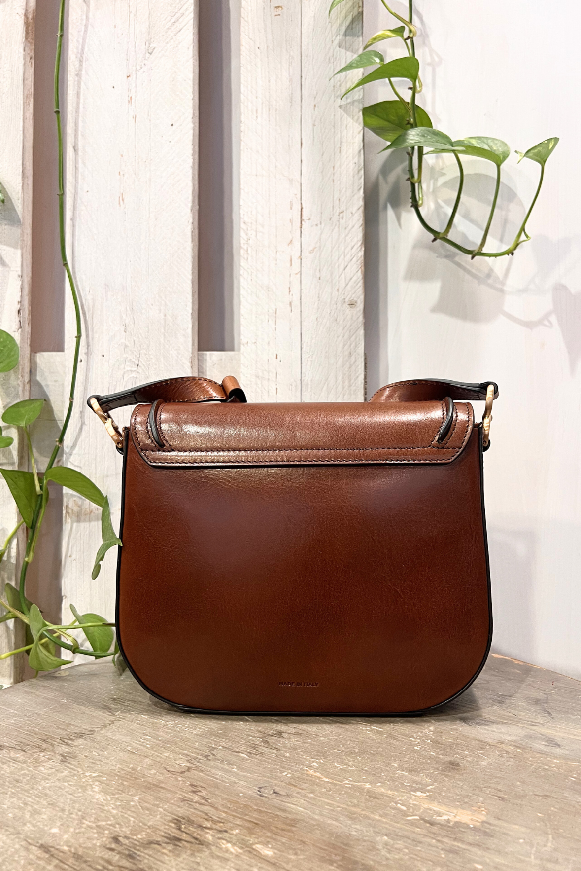 Borsa a tracolla in pelle