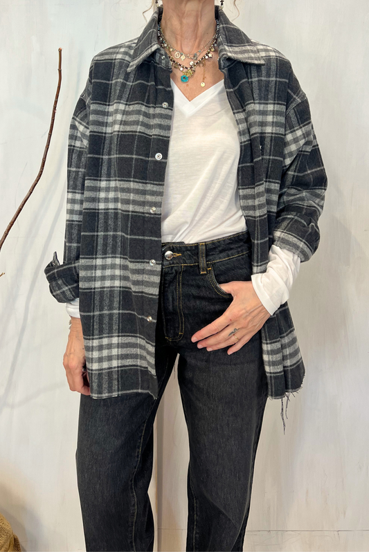 Camicia scozzese over