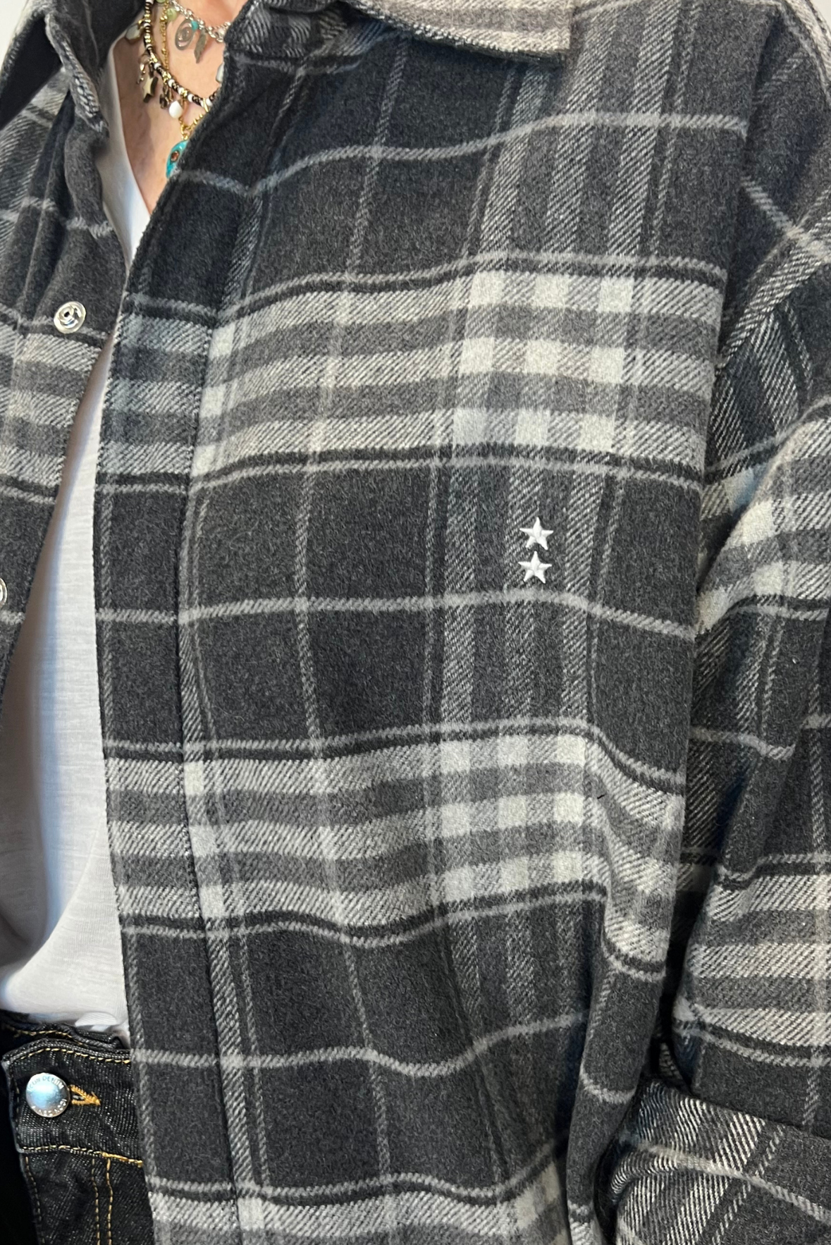 Camicia scozzese over