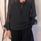 Polo con canottiera pizzo