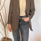 Blazer pied de poule