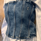 Corsetto Dolly in denim