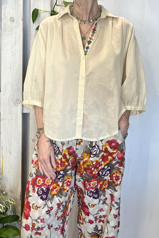 Camicia in cotone