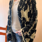 Cardigan in maglia con ricami