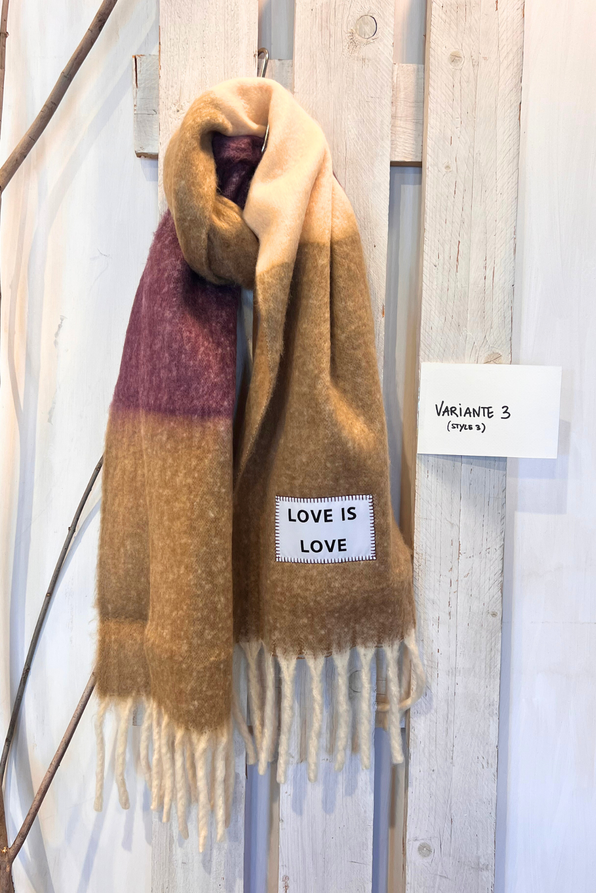 Sciarpa 100% riciclata