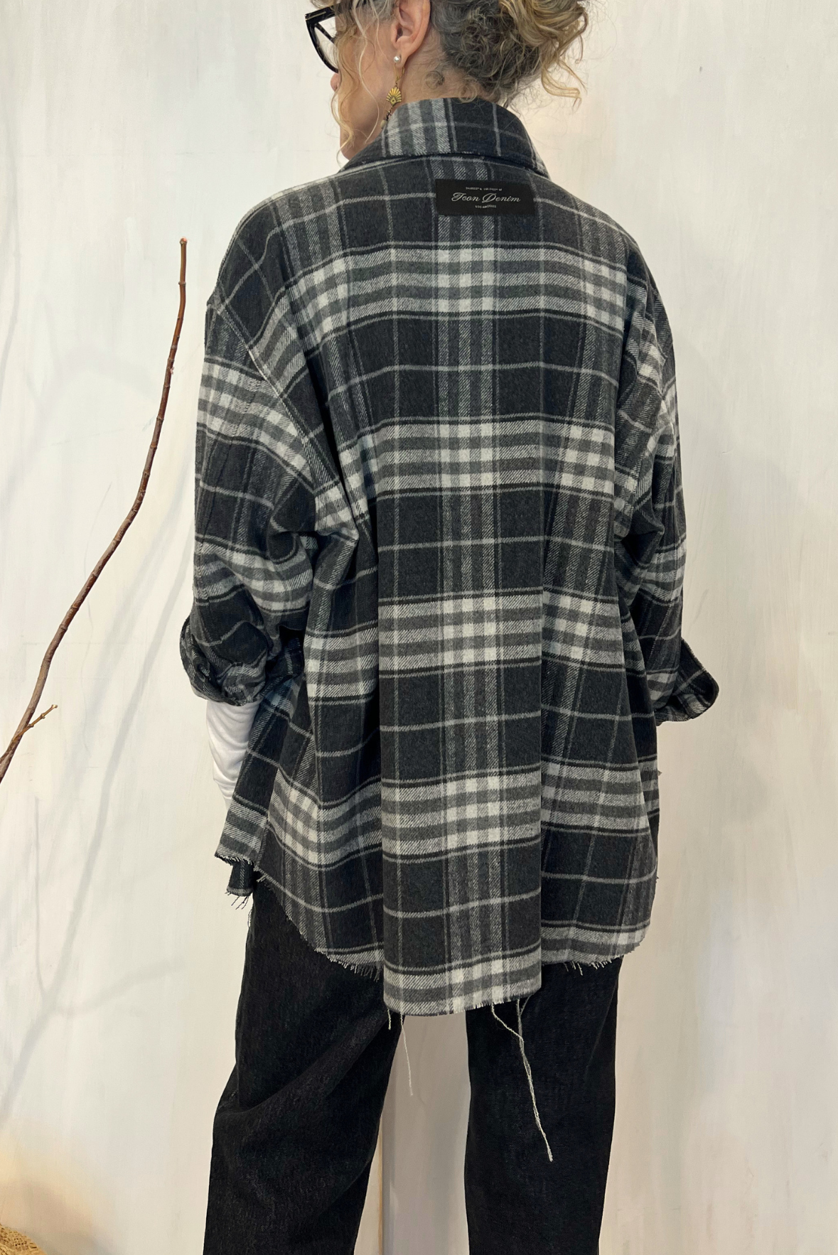 Camicia scozzese over