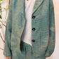 Blazer in lino Vichy