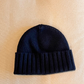 Berretta a coste in cashmere