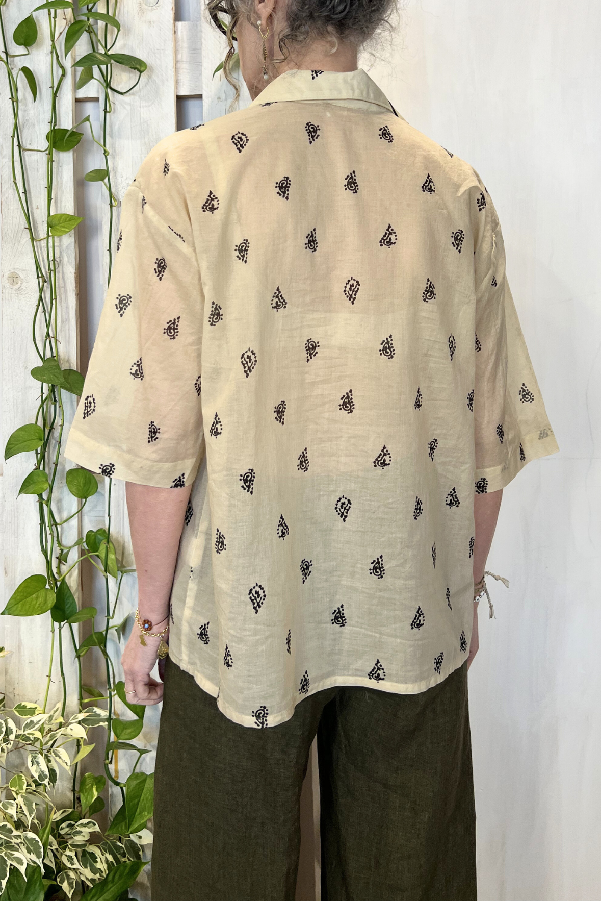 Camicia a fantasia