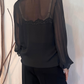 Polo con canottiera pizzo