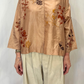 Camicia in seta con ricami