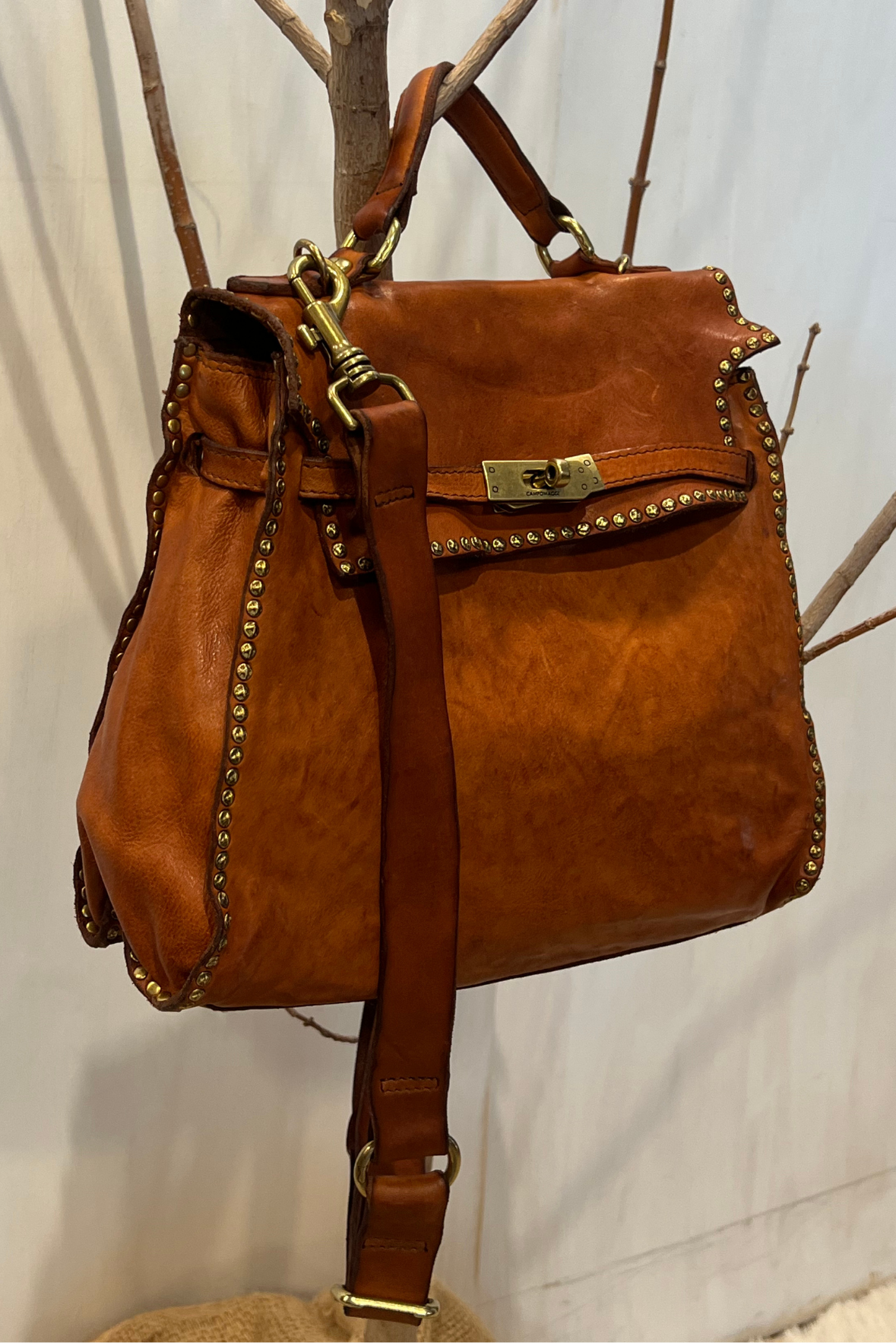 Borsa Ginevra con borchiette