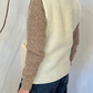 Gilet in lana riccia tricot