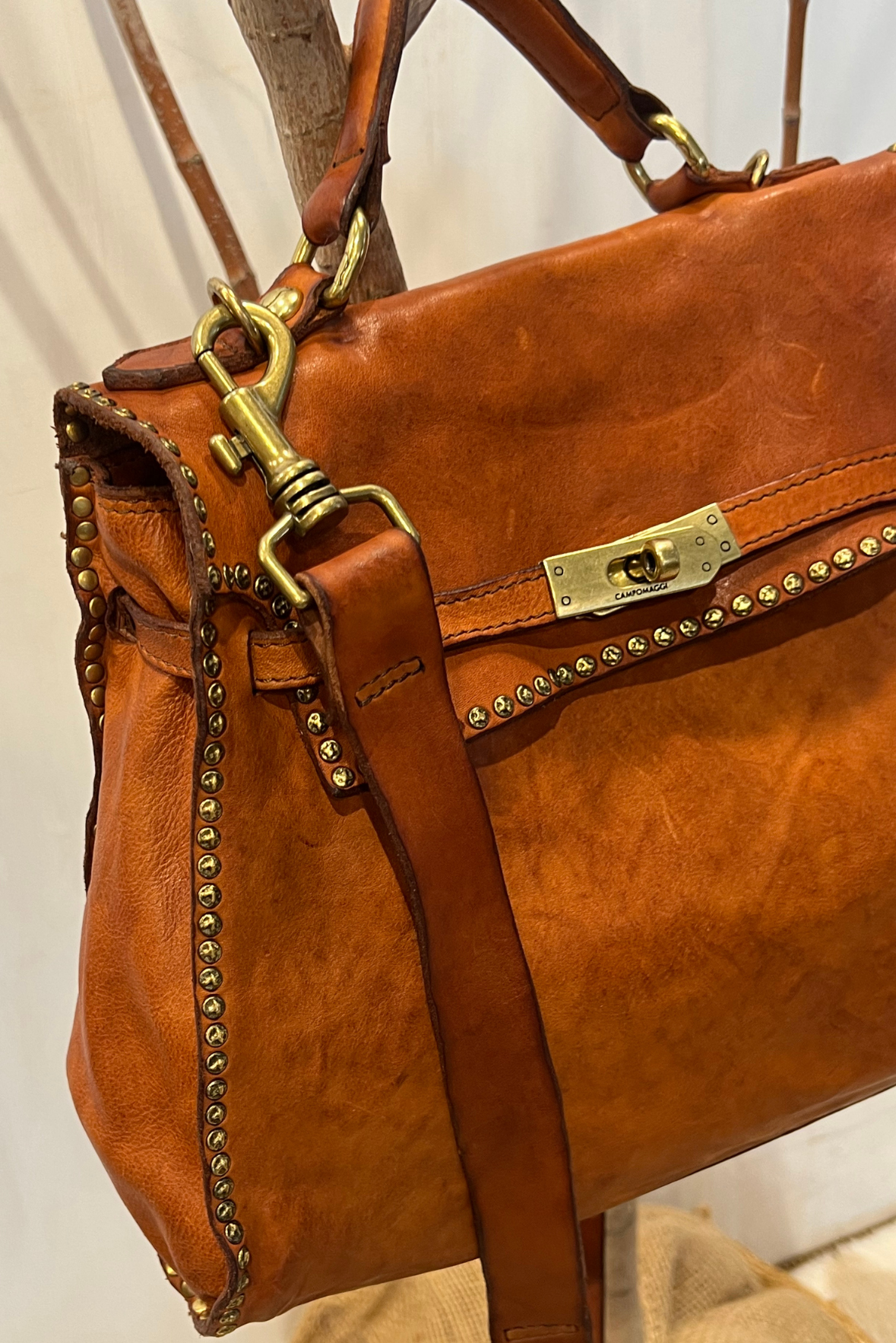 Borsa Ginevra con borchiette