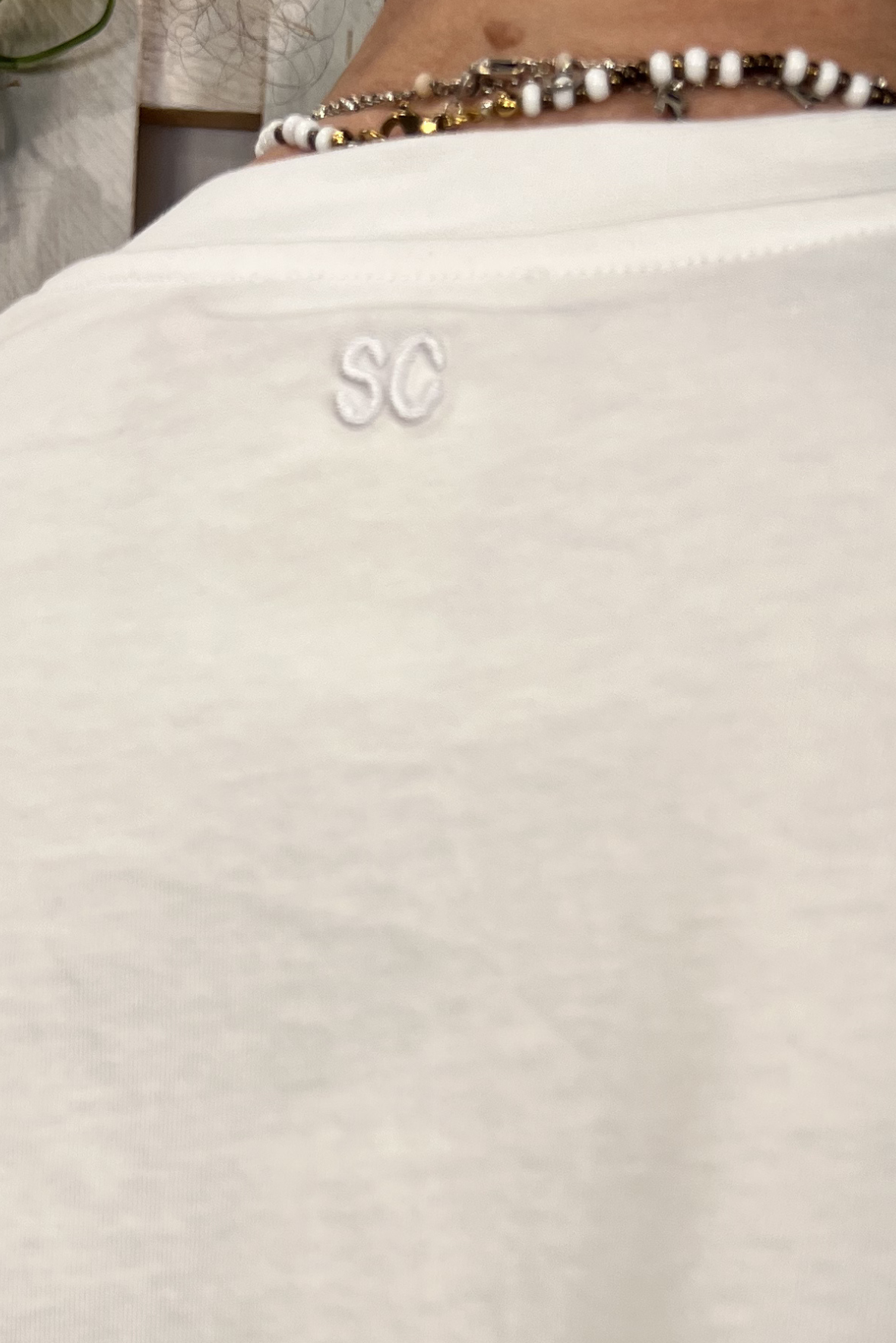 T-shirt over